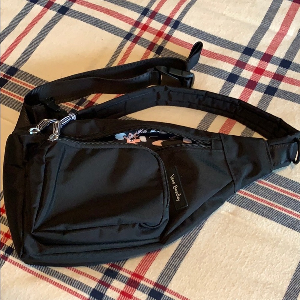 Vera Bradley lighten up mini sling backpack